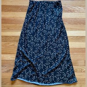 Urban outfitters flower print midi skirt